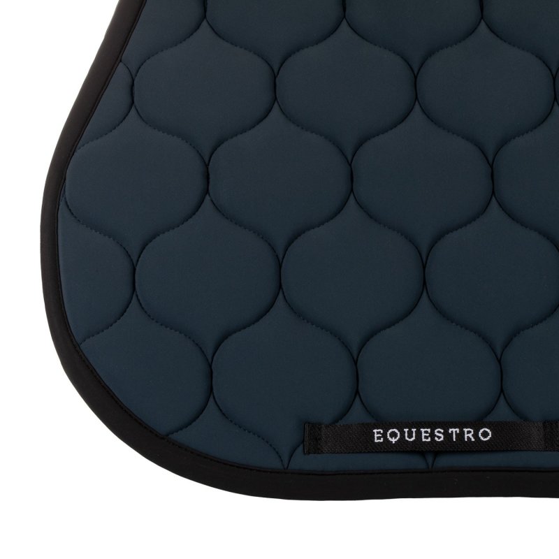 Equestro Sottosella salto con trapuntatura a cipolla - Blu navy