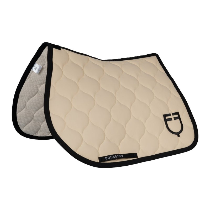 Equestro Sottosella salto con trapuntatura a cipolla - Oxford Tan