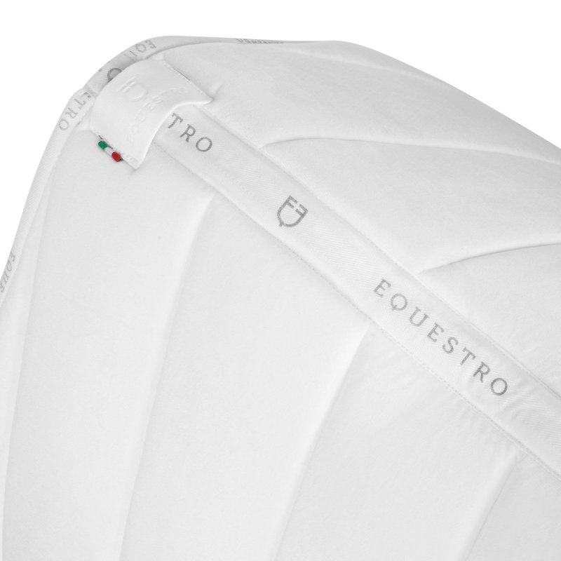 Equestro Sottosella salto in tessuto tecnico Louvre - Bianco