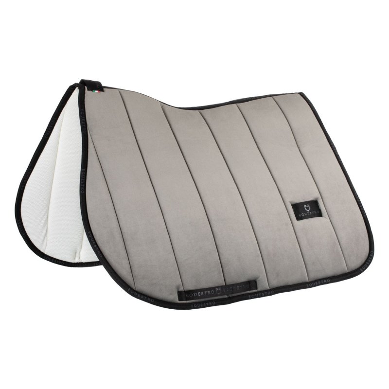 Equestro Sottosella salto in tessuto tecnico Louvre - Grigio/Nero