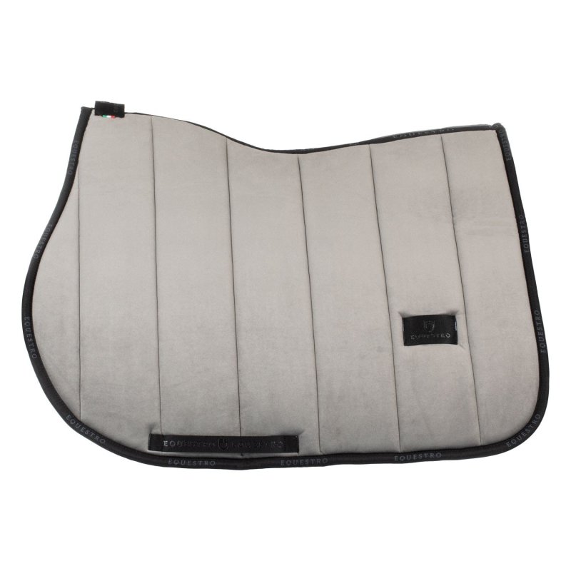 Equestro Sottosella salto in tessuto tecnico Louvre - Grigio/Nero