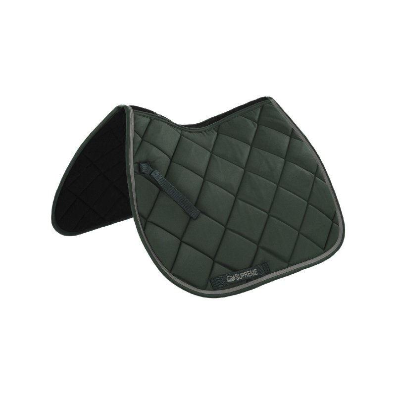 Supreme Sottosella salto trapuntato - Verde scuro/Grigio chiaro