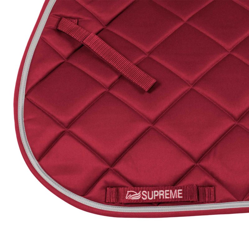 Supreme Sottosella salto trapuntato - Bordeaux/Grigio chiaro