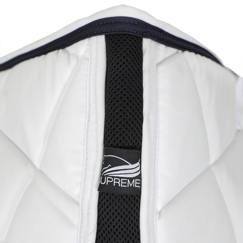 Supreme Sottosella salto trapuntato - Bianco/Blu navy