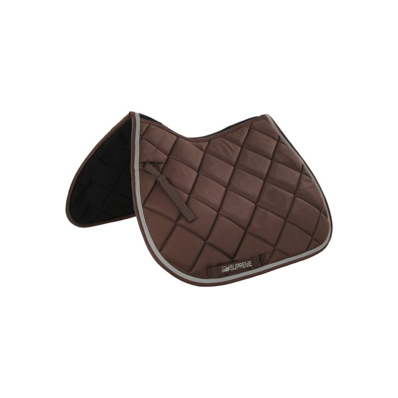 Supreme Sottosella salto da pony trapuntato - Marrone/Grigio chiaro
