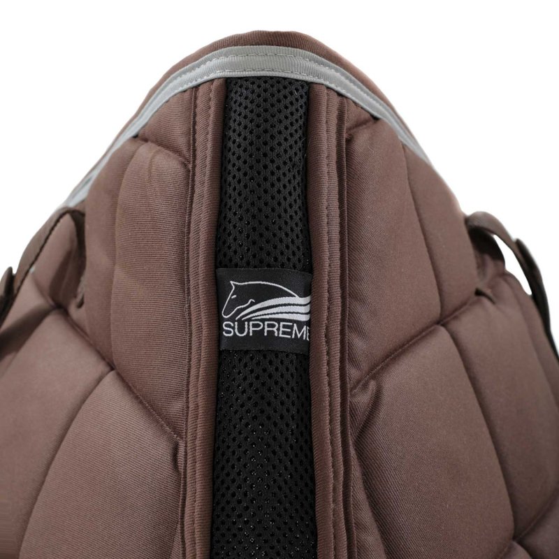 Supreme Sottosella salto da pony trapuntato - Marrone/Grigio chiaro