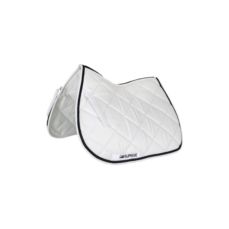 Supreme Sottosella salto da pony trapuntato - Bianco/Blu navy