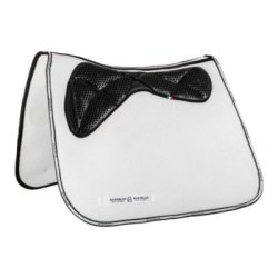 Acavallo Sottosella dressage Memory Foam 3D Spacer con gel - Bianco