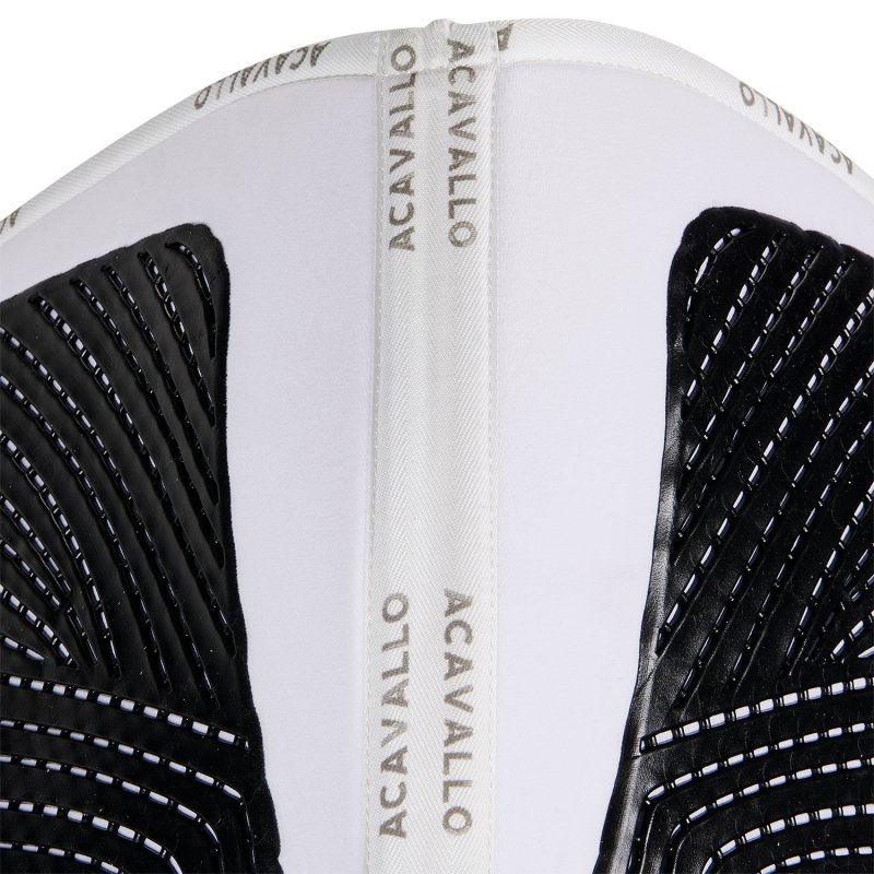 Acavallo Sottosella dressage Twin Side con grip in gel - Bianco