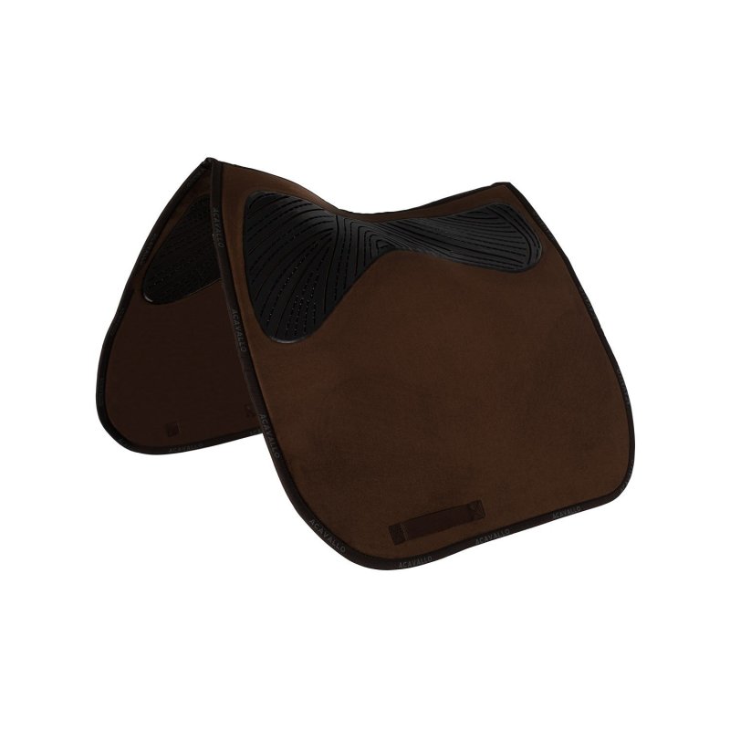 Acavallo Sottosella dressage Twin Side con grip in gel - Marrone