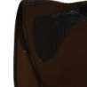 Acavallo Sottosella dressage Twin Side con grip in gel - Marrone