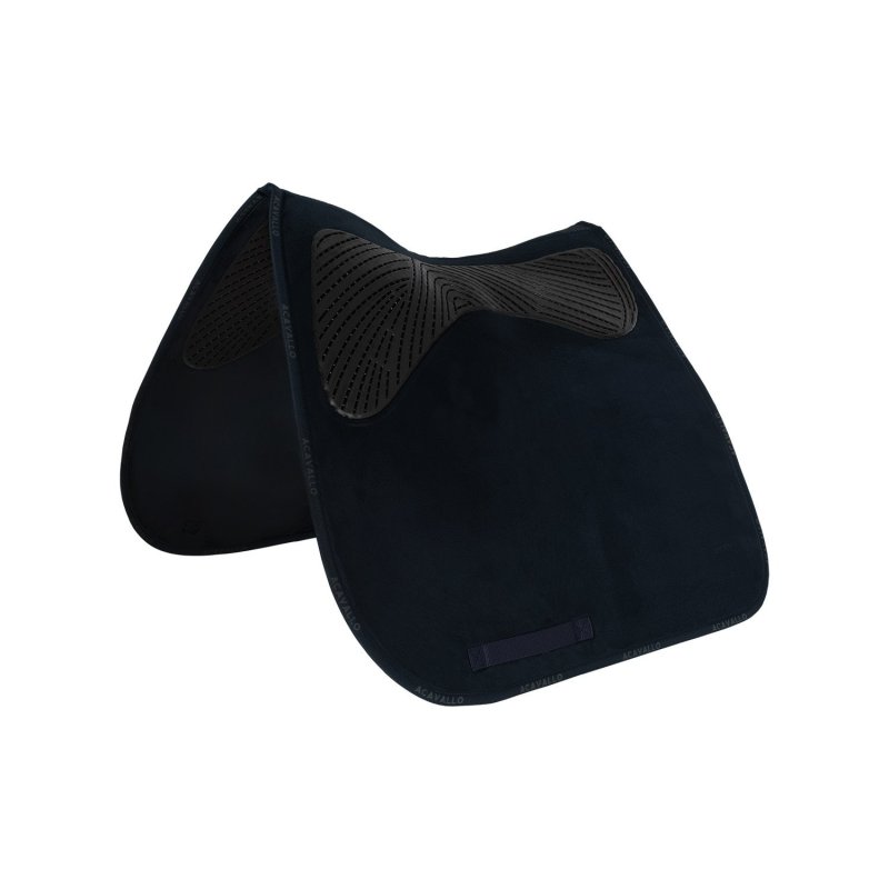Acavallo Sottosella dressage Twin Side con grip in gel - Blu