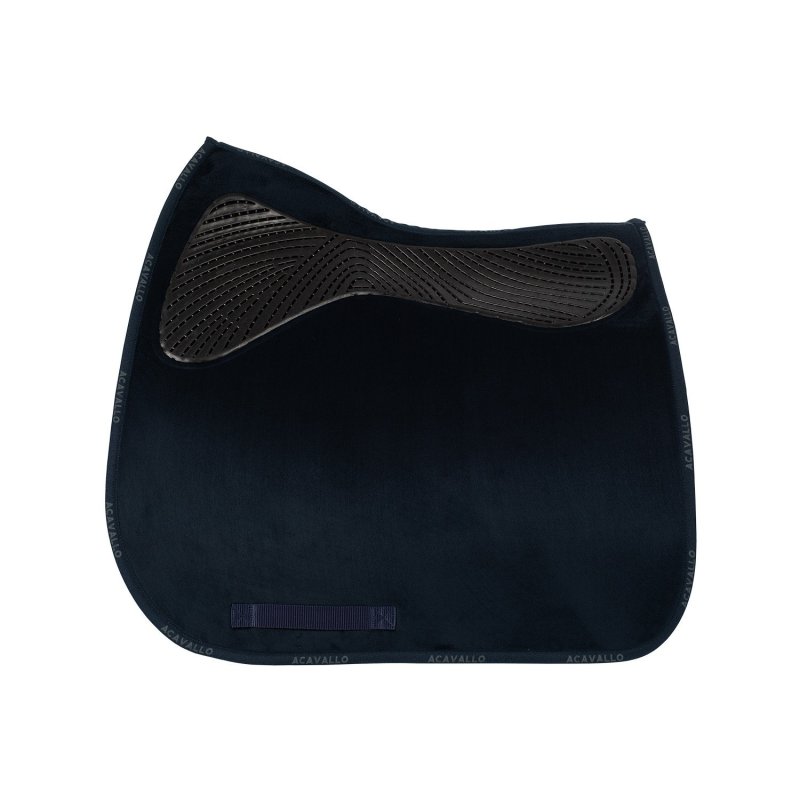 Acavallo Sottosella dressage Twin Side con grip in gel - Blu