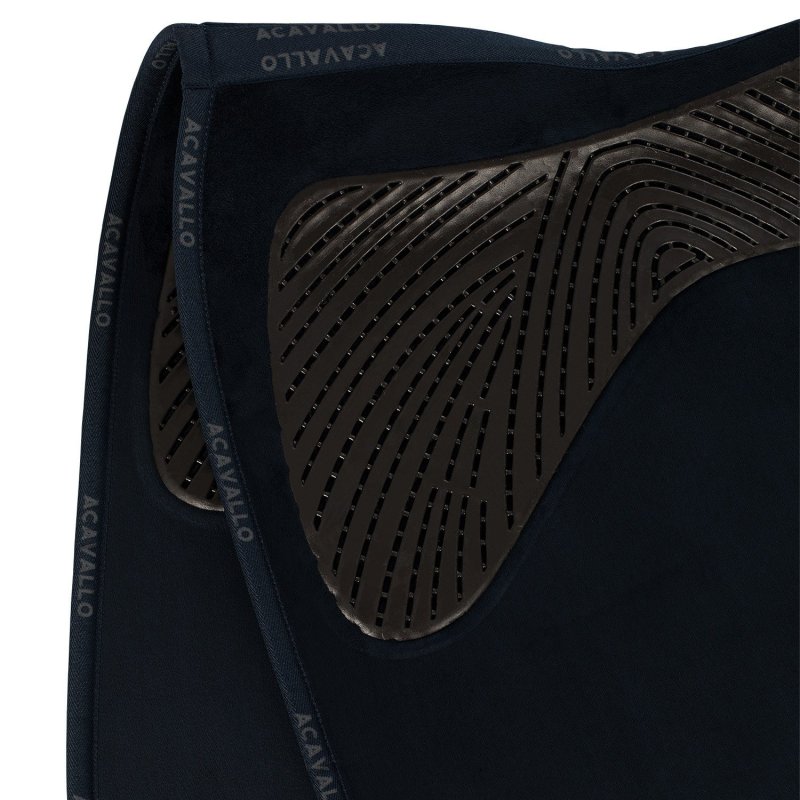 Acavallo Sottosella dressage Twin Side con grip in gel - Blu