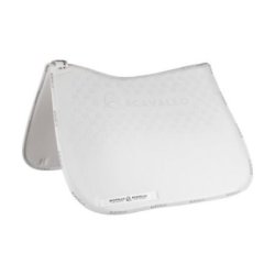 Acavallo Sottosella dressage con bambù e grip silicone - Bianco