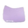 Acavallo Sottosella dressage con bambù e grip silicone - Lilla/Bianco