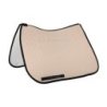 Acavallo Sottosella dressage con bambù e grip silicone - Sabbia/Nero