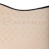 Acavallo Sottosella dressage con bambù e grip silicone - Sabbia/Nero