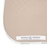 Acavallo Sottosella dressage con bambù e grip silicone - Sabbia/Bianco