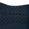 Acavallo Sottosella dressage con bambù e grip silicone - Smoke Dore/Nero