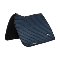 Acavallo Sottosella dressage Sublime angolato a strisce - Blu navy