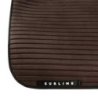 Acavallo Sottosella dressage Sublime in camoscio a strisce - Marrone