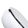 Acavallo Sottosella dressage Sublime in camoscio a strisce - Bianco