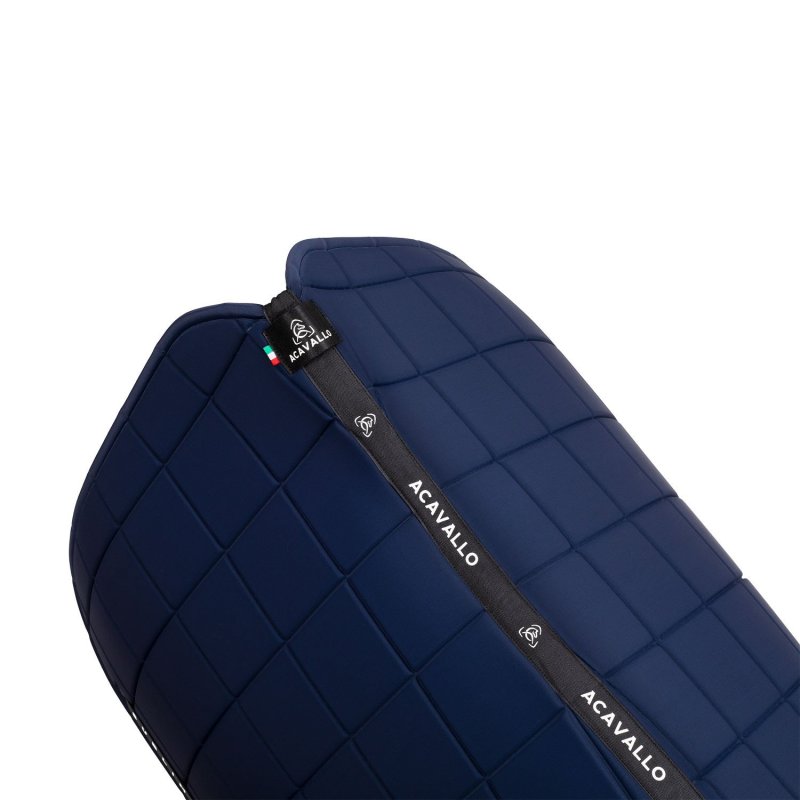 Acavallo Sottosella dressage Sublime in tessuto tecnico a quadri - Blu navy