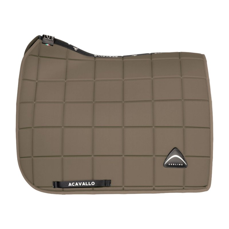 Acavallo Sottosella dressage Sublime angolato a quadri - Terra