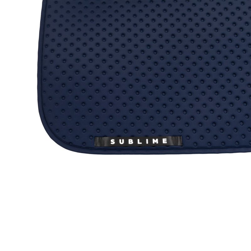 Acavallo Sottosella dressage Sublime in tessuto tecnico puntinato - Blu navy