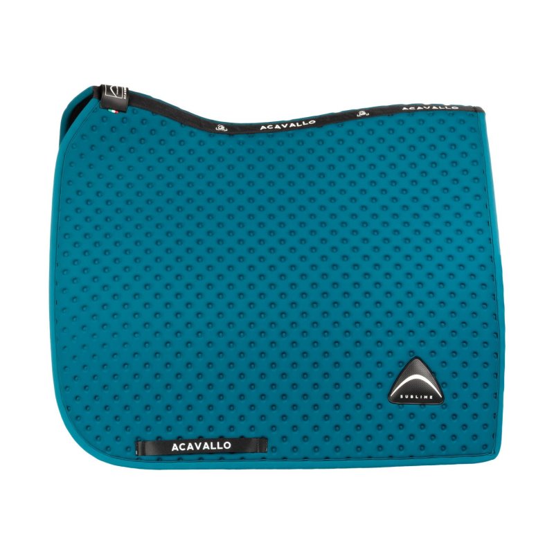 Acavallo Sottosella dressage Sublime puntinato AC885S - Petrolio