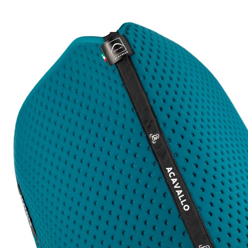Acavallo Sottosella dressage Sublime puntinato AC885S - Petrolio