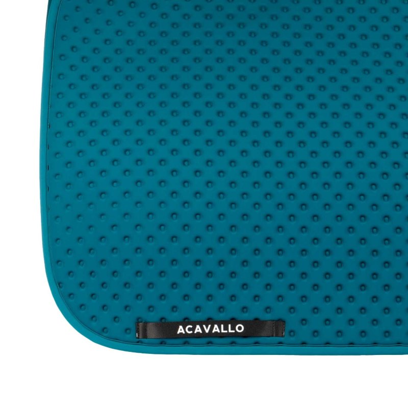 Acavallo Sottosella dressage Sublime puntinato AC885S - Petrolio