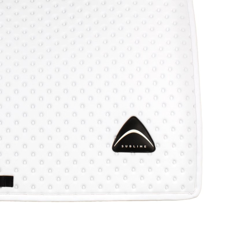 Acavallo Sottosella dressage Sublime puntinato AC885S - Bianco