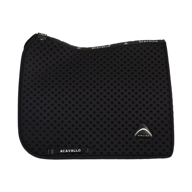 Acavallo Sottosella dressage Sublime puntinato AC885S - Nero