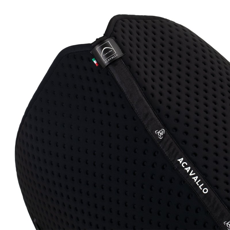 Acavallo Sottosella dressage Sublime puntinato AC885S - Nero