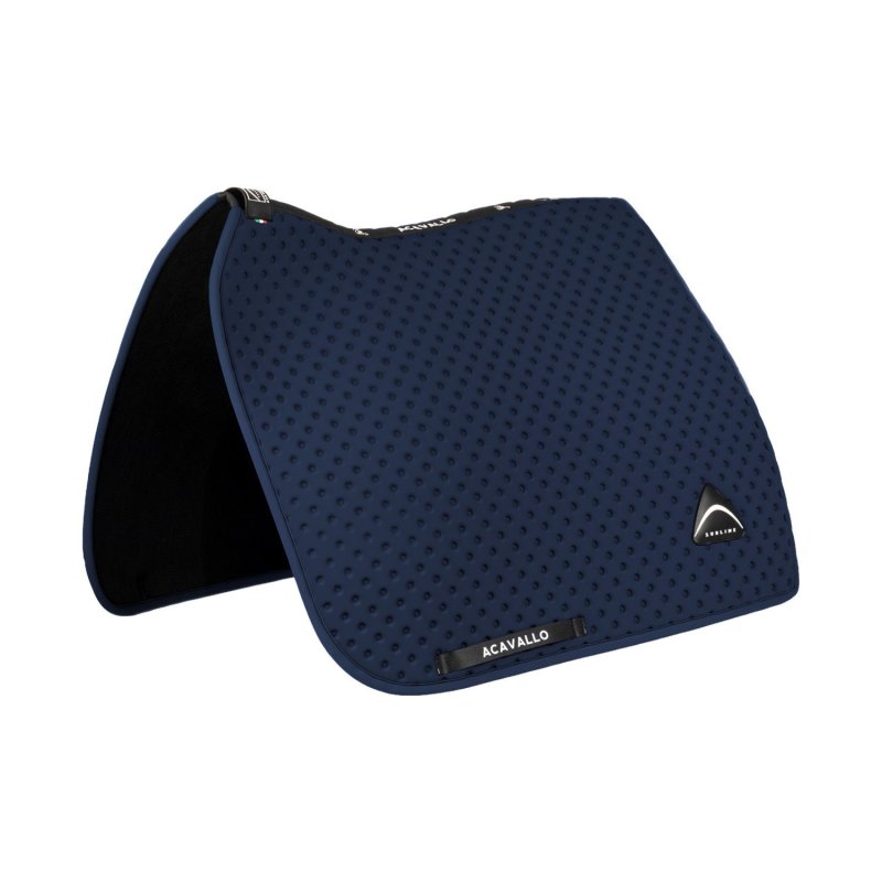 Acavallo Sottosella dressage Sublime puntinato AC885S - Blu navy