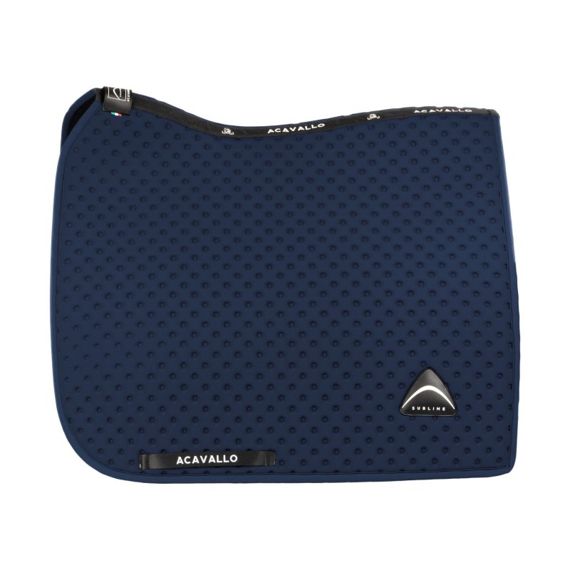 Acavallo Sottosella dressage Sublime puntinato AC885S - Blu navy