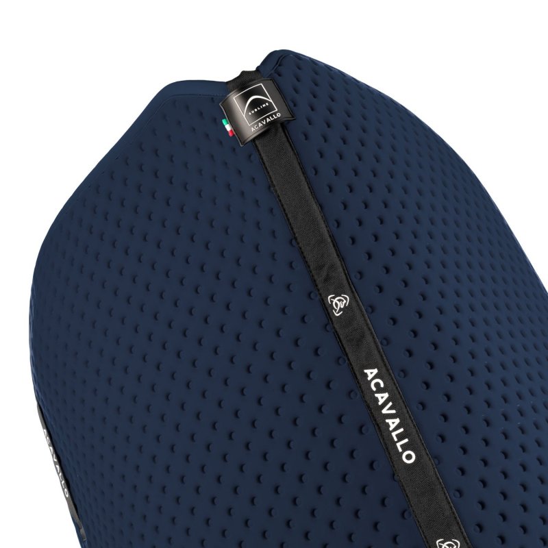 Acavallo Sottosella dressage Sublime puntinato AC885S - Blu navy