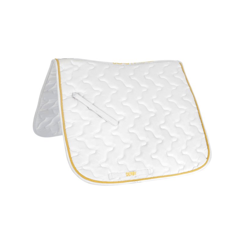 Derby Sottosella dressage con cordone - Bianco/Oro