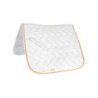 Derby Sottosella dressage con cordone - Bianco/Oro