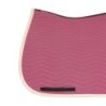 Equestro Sottosella Wave Quilting dressage in tessuto tecnico - Chateau Rose/Bianco antico