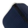 Equestro Sottosella Wave Quilting dressage in tessuto tecnico - Blu navy/Bianco antico