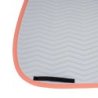Equestro Sottosella Wave Quilting dressage in tessuto tecnico - Harbor Mist/Desert Flower