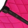 Equestro Sottosella da dressage in tessuto tecnico con logo - Fucsia/Nero