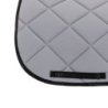 Equestro Sottosella da dressage in tessuto tecnico con logo - Grigio/Nero