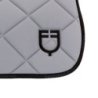 Equestro Sottosella da dressage in tessuto tecnico con logo - Grigio/Nero