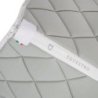Equestro Sottosella da dressage in tessuto tecnico con logo - Verde chiaro/Bianco