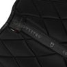 Equestro Sottosella da dressage in tessuto tecnico con logo - Nero