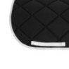 Equestro Sottosella da dressage in tessuto tecnico con logo - Nero/Bianco